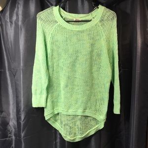Green lightweight sweater